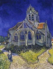 Motief Van Gogh - De kerk van auvers